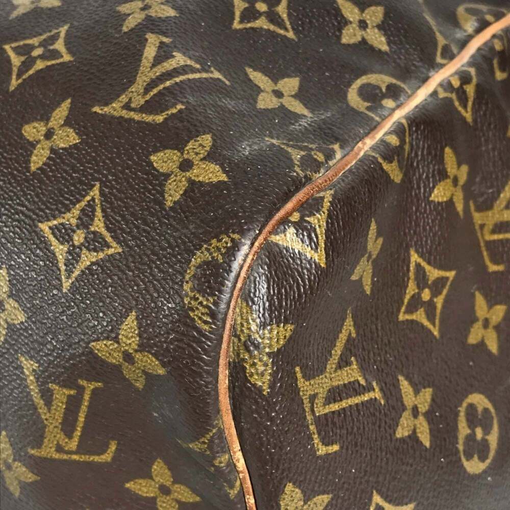 LOUIS VUITTON Brown Monogram Canvas Boston Bag - Picture 6 of 16